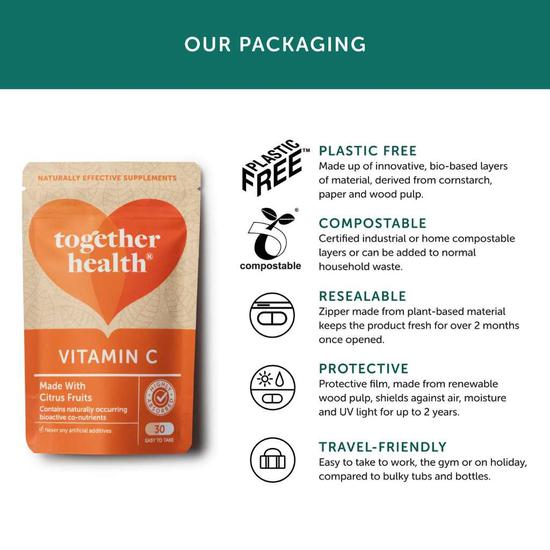 Together Health Vitamin C Vegicaps 30 Vegicaps