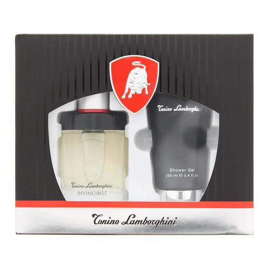 Tonino Lamborghini Lamborghini Invincibile Gift Set: Eau De Toilette 40ml Shower Gel 100ml 2 Piece