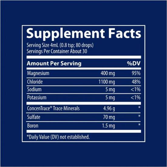 Trace Minerals "Mega-Mag" Liquid Magnesium Drops 118ml