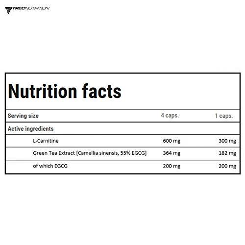 Trec Nutrition L-Carnitine + Green Tea 90 Capsules