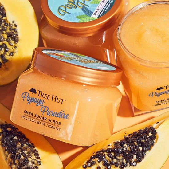 Tree Hut Papaya Paradise Shea Sugar Scrub 510g