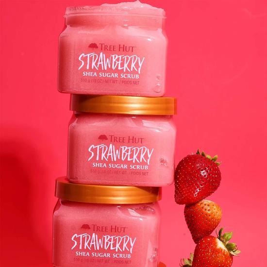 Tree Hut Strawberry Shea Sugar Scrub 510g