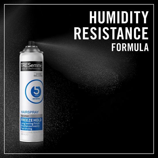 TRESemmé 24 Hours Frizz Control Freeze Hold 5 Hairspray 400ml