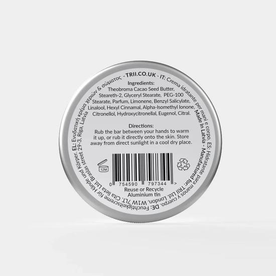 trii Incense Hand & Body Moisturiser Bar