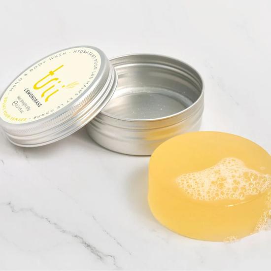 trii Lemongrass Hand & Body Wash Bar