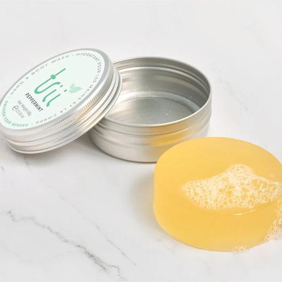 trii Peppermint Hand & Body Wash Bar