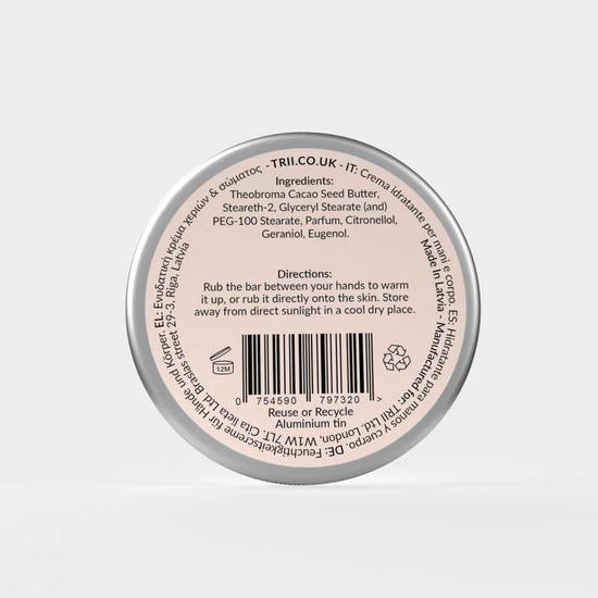 trii Rose Hand & Body Moisturiser Bar