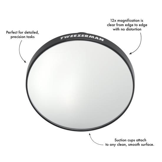 Tweezerman Tweezermate 12 x Magnifying Mirror