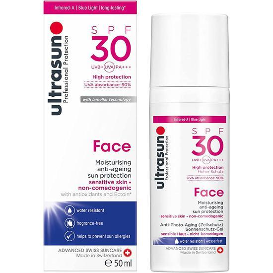 Ultrasun Face Anti-Ageing Sun Protection High SPF 30 50ml