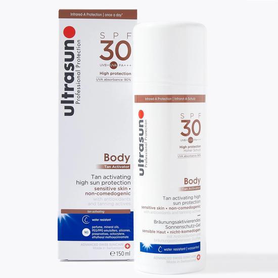 Ultrasun Tan Activator For Body SPF 30 150ml