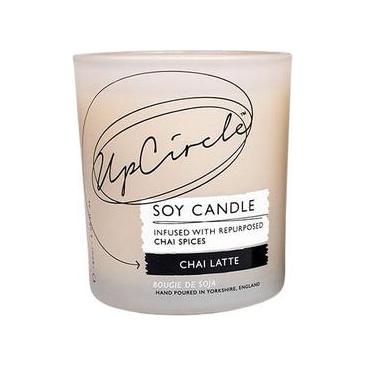 UpCircle Beauty Chai Latte Natural Soy Candle