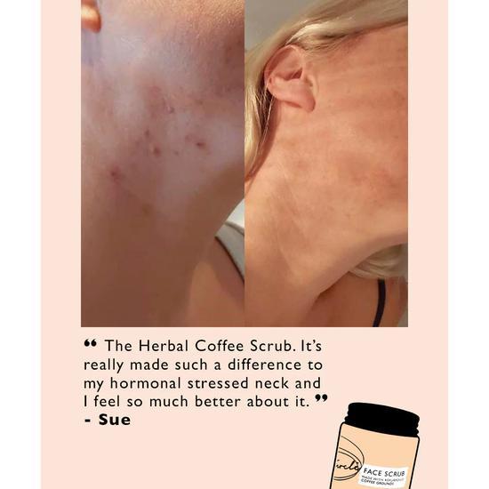 UpCircle Beauty Coffee Face Scrub Herbal Blend 100ml