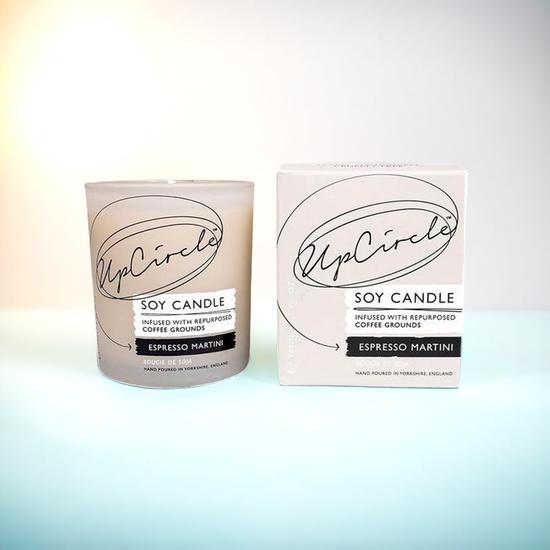 UpCircle Beauty Espresso Martini Natural Soy Candle