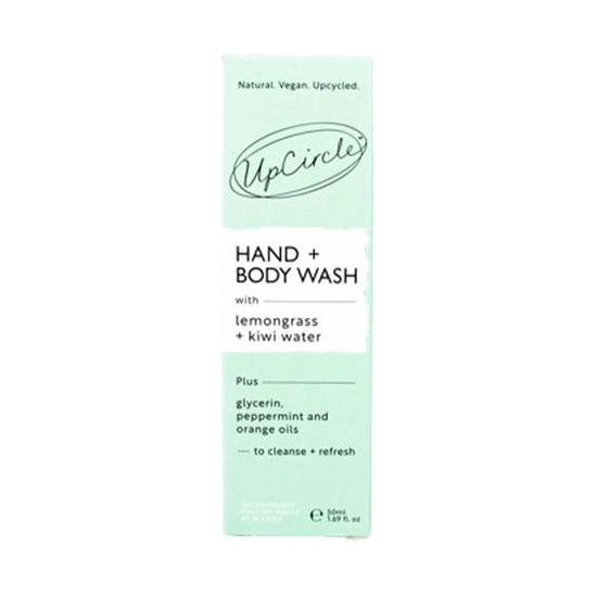 UpCircle Beauty Hand + Body Wash With Lemongrass & Kiwi Water 250ml