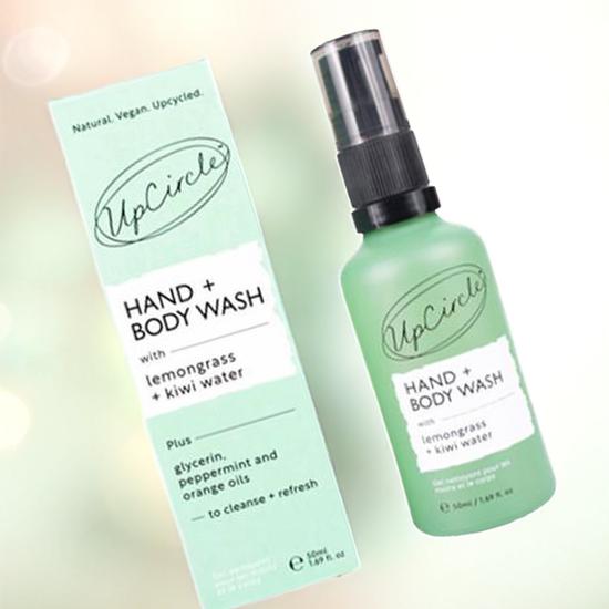 UpCircle Beauty Hand + Body Wash With Lemongrass & Kiwi Water 250ml