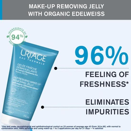 Uriage Refreshing Make-Up Removing Jelly 150ml
