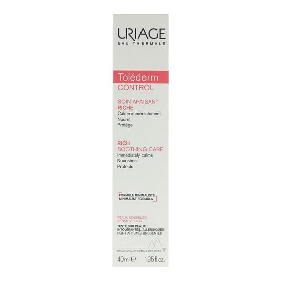 Uriage Tolederm Control Rich Soothing Care 40ml