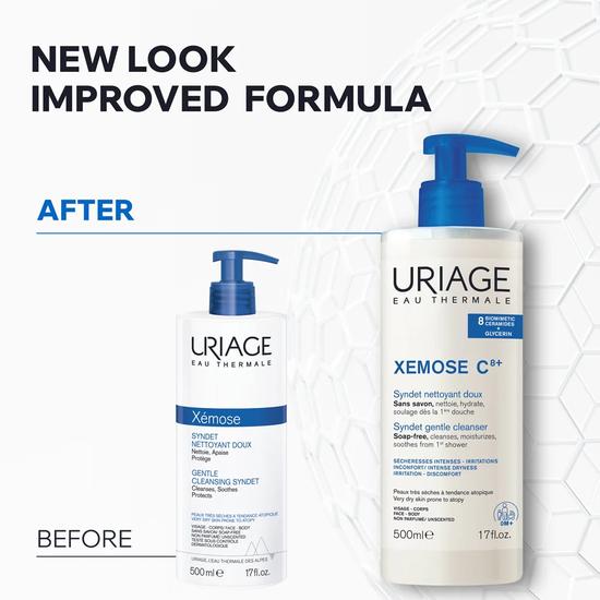 Uriage Xemose C8+ Syndet Gentle Cleanser 500ml