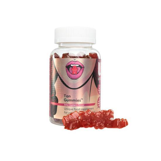 UTAN Tan Gummies Juicy Raspberry