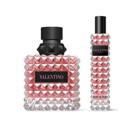 Valentino Donna Born In Roma Gift Set 50ml Eau De Parfum + 15ml Eau De Parfum