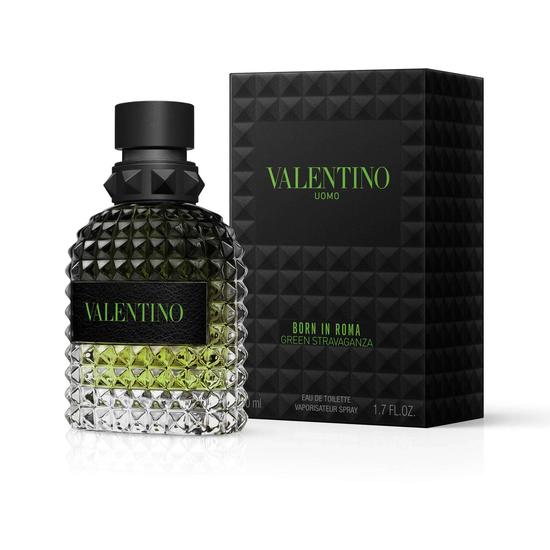 Valentino Uomo Born In Roma Green Stravaganza Eau De Toilette 50ml