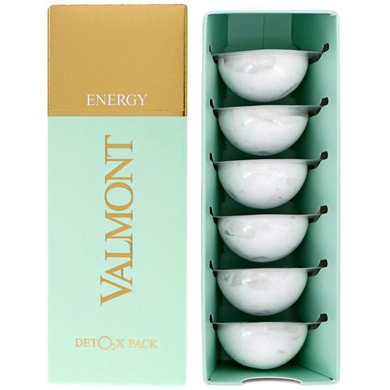 Valmont Deto2x Pack Oxygenating Bubble Mask 6x10ml