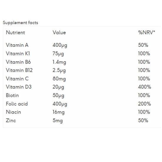 Vegums Sugar-Free A-Z Multivitamin Gummies 30 Gummies