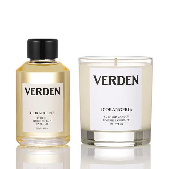 Verden D'orangerie Bath Oil & Scented Candle Gift Set