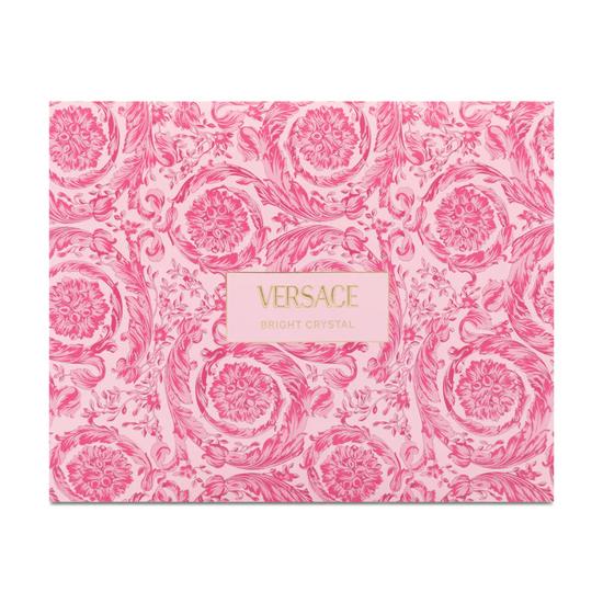 Versace Bright Crystal Eau De Toilette Perfume Gift Set 50ml