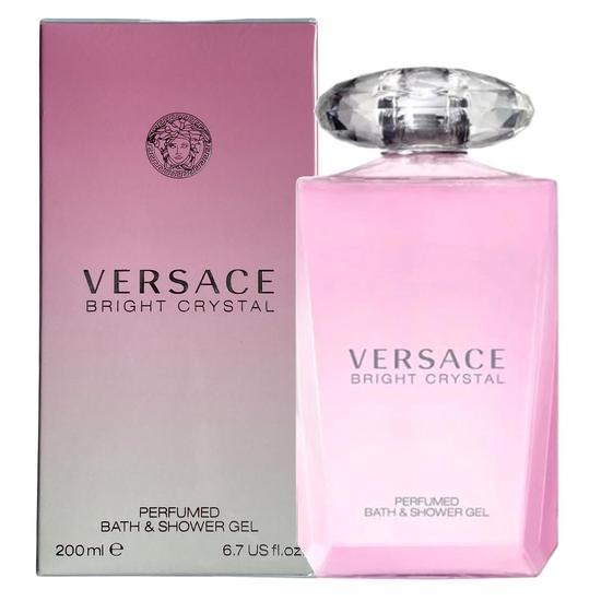 Versace Bright Crystal Perfumed Bath & Shower Gel 200ml
