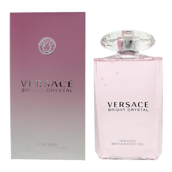 Versace Bright Crystal Perfumed Bath & Shower Gel For Her 200ml