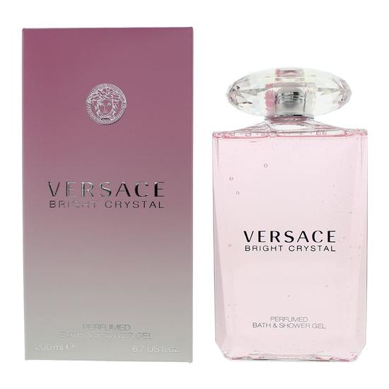 Versace Bright Crystal Perfumed Bath & Shower Gel For Her 200ml