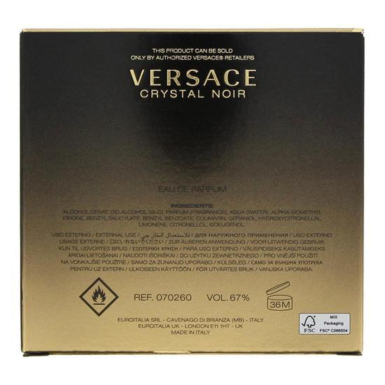 Versace Crystal Noir Eau De Parfum 50ml