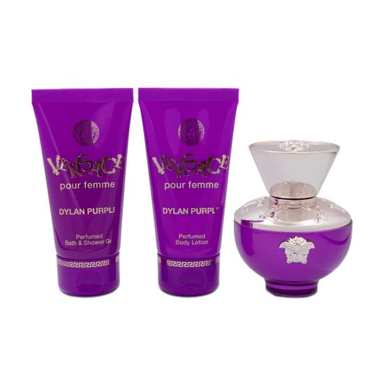Versace Dylan Purple Eau De Parfum Gift Set 50ml