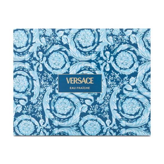 Versace Eau Fraiche Eau De Toilette Men's Fragrance Gift Set 50ml