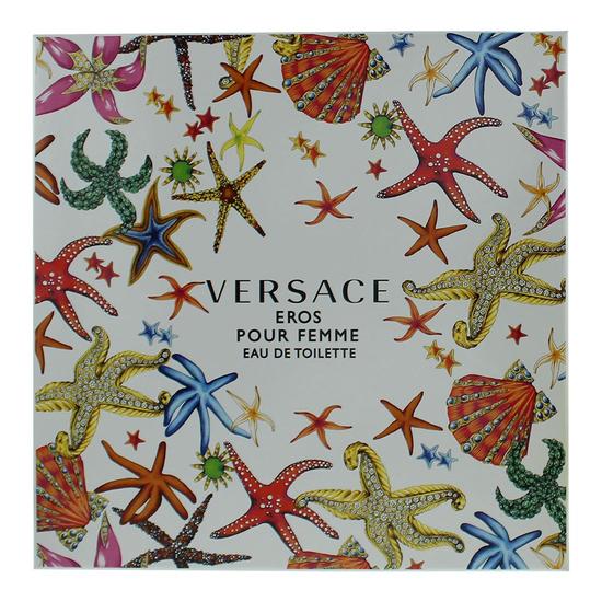 Versace Eros Pour Femme Eau De Toilette 100ml + Body Lotion 150ml Gift Set 100ml