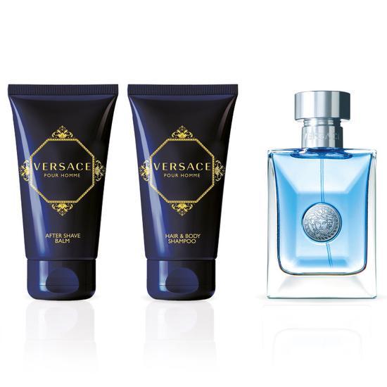 Versace Pour Homme Eau De Toilette Gift Set 50ml
