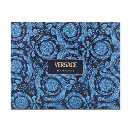 Versace Pour Homme Eau De Toilette Men's Fragrance Gift Set 50ml