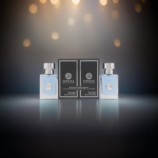 Versace Pour Homme Gift Set Eau De Toilette 2 x 30ml