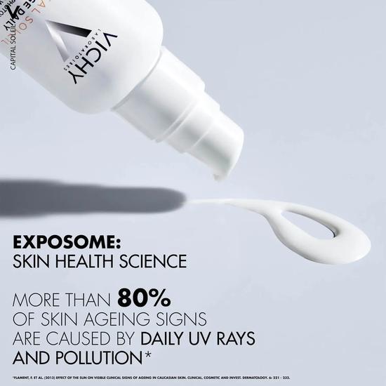 Vichy Capital Soleil Uv Age Daily SPF 50+ Invisible Sun Cream With Niacinamide 40ml