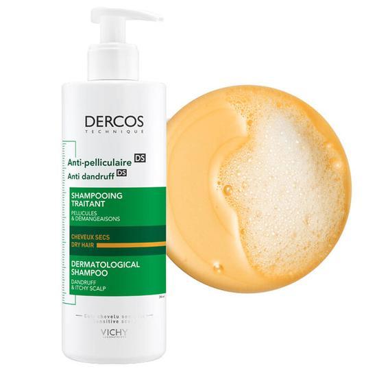 Vichy Dercos Anti-Dandruff Shampoo For Dry Hair Refill: 500ml