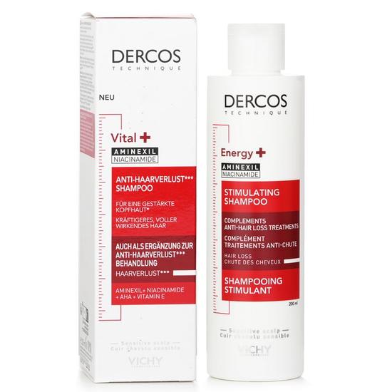Vichy Dercos Energising Shampoo Targeted Hairloss 200ml