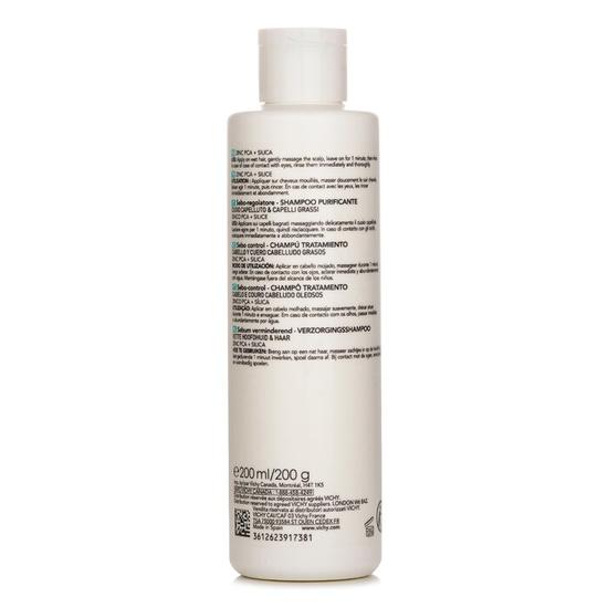 Vichy Dercos Tech Oil Control Shampoo 200ml