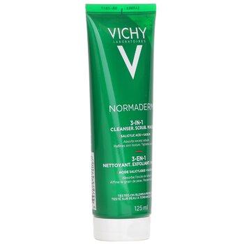 Vichy Normaderm 3-In-1 Mask, Scrub & Cleanser 125ml