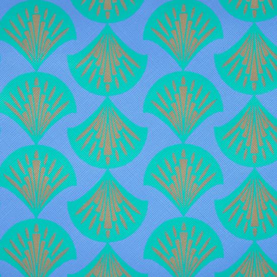 Victoria Green 'Mia' Large Makeup Bag In Shell Aqua