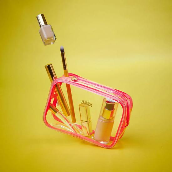 Victoria Green Small Clear Beauty Kit Case