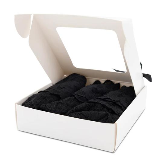 Victoria's Secret Lacie Black Thong Set Medium 3 Pack