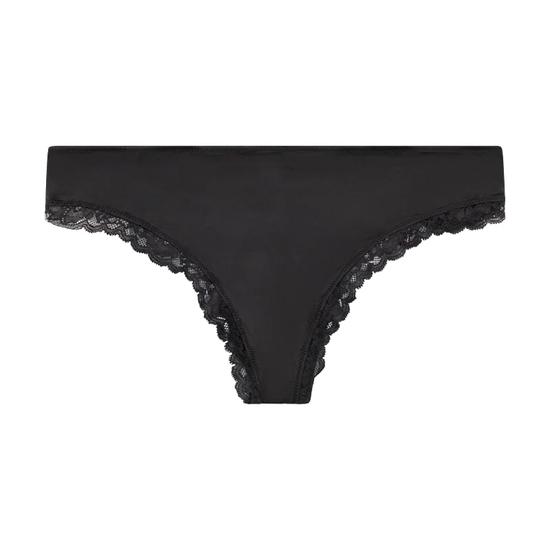 Victoria's Secret Very Sexy Thong Small Black Set Of 2 & Lip Gloss