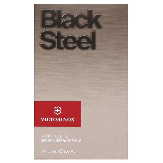 Victorinox Black Steel Eau De Toilette 100ml