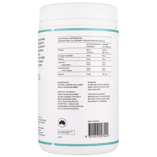 Vida Glow Natural Marine Collagen Powder 270g